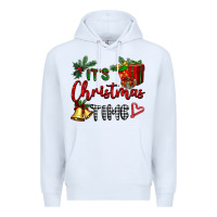 White it's Christmas time Premium Hoodie - BarkalooDesign