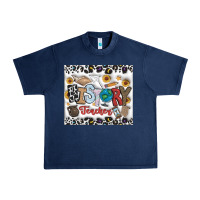 Navy Histtory Teacher Urban Heavy Tee - CowhideDigitalArt