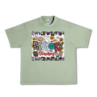 Oil Green Histtory Teacher Urban Heavy Tee - CowhideDigitalArt