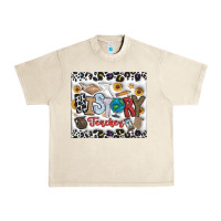 Sandshell Histtory Teacher Urban Heavy Tee - CowhideDigitalArt