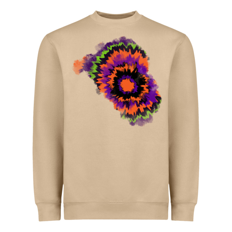 Tie Dye Patch Heavyweight Sweatshirt by RanaPortraitStore | Teevron