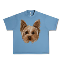 Pebble Blue yorkie Urban Heavy Tee - Jasminsmagicworld