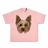 Salmon yorkie Urban Heavy Tee - Jasminsmagicworld
