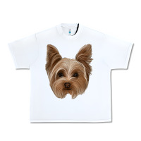 White yorkie Urban Heavy Tee - Jasminsmagicworld