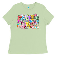 Matcha Easter Nurse Ladies Tee - CowhideDigitalArt
