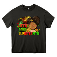 Asphalt Little miss Juneteenth Heavy Core Tee - FaDigitalArtStudio