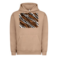 Pigment Burro Tiger zebra background Urban Hoodie - RanaPortraitStore