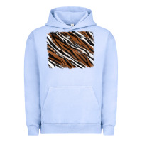 Tiger Zebra Background Urban Hoodie | Teevron