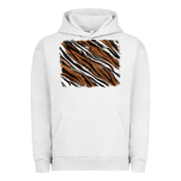 Pigment Lunar Rock Tiger zebra background Urban Hoodie - RanaPortraitStore