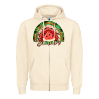 Sandshell watermelon summer rainbow Zipper Hoodie - Jasminsmagicworld