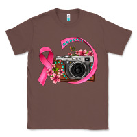 Chestnut floral cancer ribbon vintage camera Classic Tee - FaDigitalArtStudio