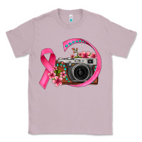 Lilac floral cancer ribbon vintage camera Classic Tee - FaDigitalArtStudio