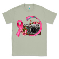 Matcha floral cancer ribbon vintage camera Classic Tee - FaDigitalArtStudio
