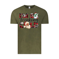 Vintage Olive Im So Freaking Cold Vintage Tee - CowhideDigitalArt