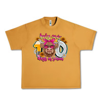 Peanut Butter Holy Cow 100 Days Of School Urban Heavy Tee - CowhideDigitalArt