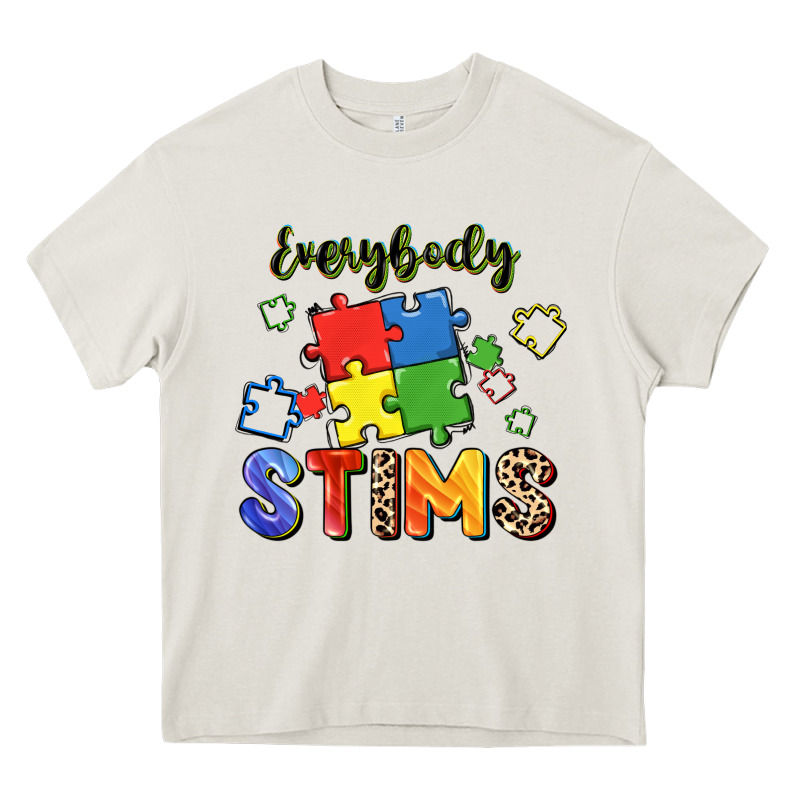 Everybody Stims Heavy Core Tee by FaDigitalArtStudio | Teevron