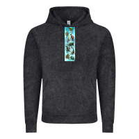 Vintage Black dinosaurs pen wrap Vintage Hoodie - Artiststas