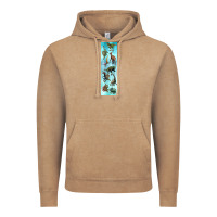 Vintage Coffee dinosaurs pen wrap Vintage Hoodie - Artiststas