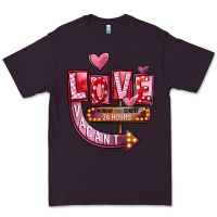 Plum Valentines Day Love Vacant Premium Tee - FaDigitalArtStudio
