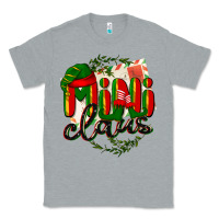 Heather Grey mini claus christmas Classic Tee - BarkalooDesign