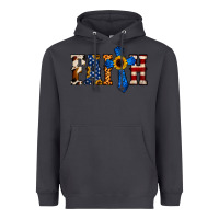 Smoke American Flag Faith Heavyweight Hoodie - Jasminsmagicworld