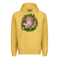 Antique Gold Christmas merino Premium Hoodie - BarkalooDesign