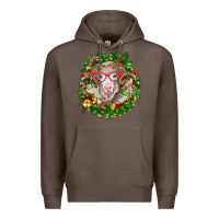 Coffee Christmas merino Premium Hoodie - BarkalooDesign
