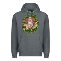 Rock Christmas merino Premium Hoodie - BarkalooDesign
