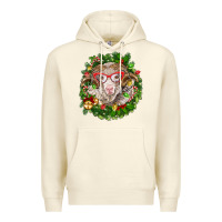 Sandshell Christmas merino Premium Hoodie - BarkalooDesign