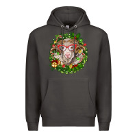 Smoke Christmas merino Premium Hoodie - BarkalooDesign