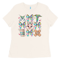 Bone easter bow Ladies Tee - CowhideDigitalArt