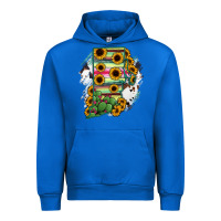 Cobalt Rhode island State aMp Urban Hoodie - RanaPortraitStore