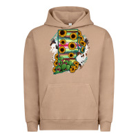 Pigment Burro Rhode island State aMp Urban Hoodie - RanaPortraitStore