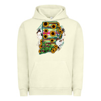 Pigment Pistachio Rhode island State aMp Urban Hoodie - RanaPortraitStore