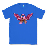 True Royal Breast Cancer ribbon with angel wings Classic Tee - FaDigitalArtStudio