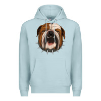 Blue Mist Bulldog Premium Hoodie - Jasminsmagicworld