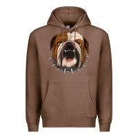 Chestnut Bulldog Premium Hoodie - Jasminsmagicworld