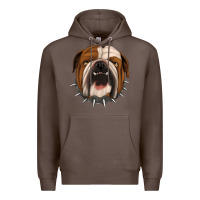 Coffee Bulldog Premium Hoodie - Jasminsmagicworld