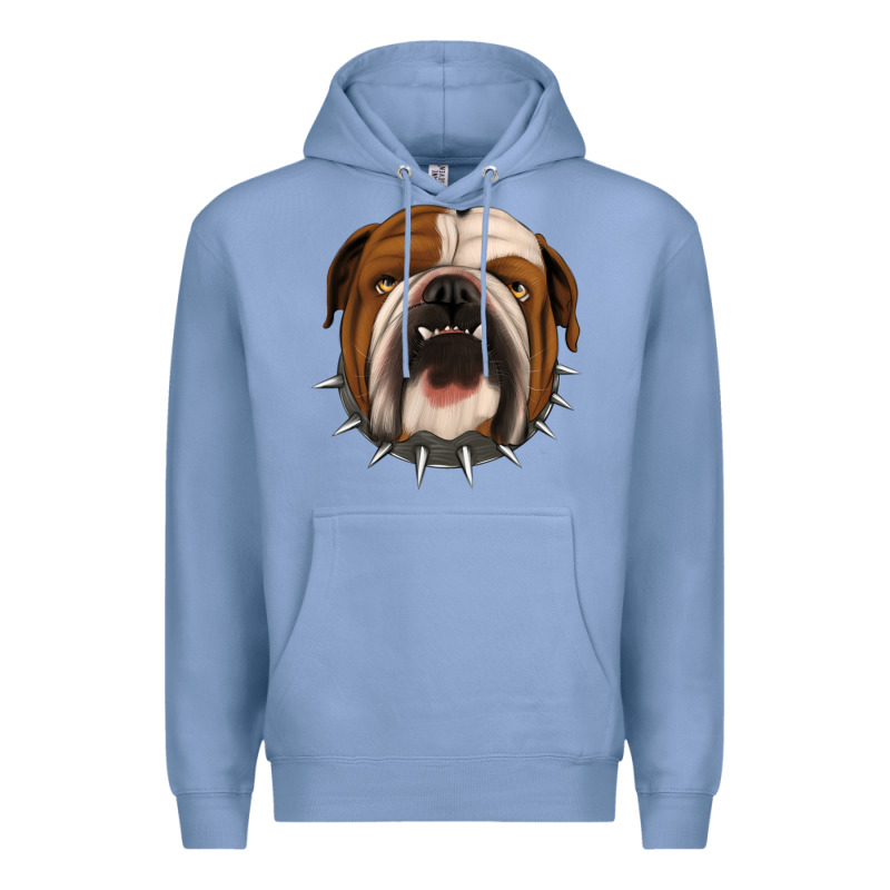 Bulldog Premium Hoodie by Jasminsmagicworld | Teevron