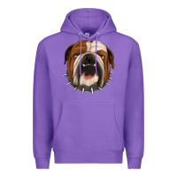 Purple Bulldog Premium Hoodie - Jasminsmagicworld