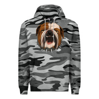Slate Camo Bulldog Premium Hoodie - Jasminsmagicworld