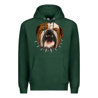 Sports Green Bulldog Premium Hoodie - Jasminsmagicworld