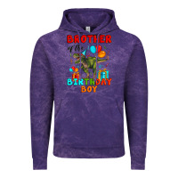 Cloud Purple brother of the birthday boy t rex Vintage Hoodie - Artiststas