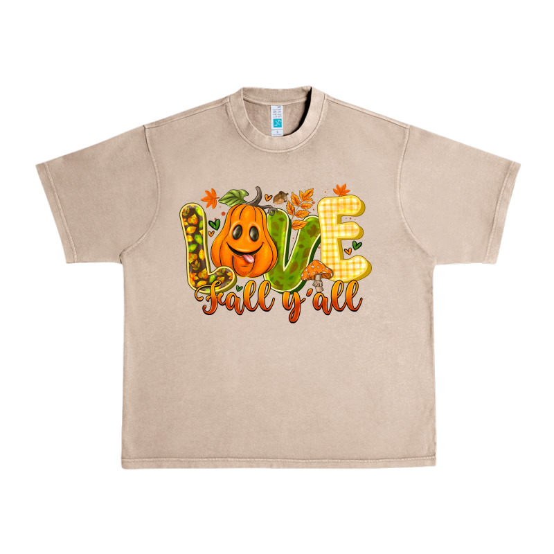 Love Fall Y'all Urban Heavy Tee by CowhideDigitalArt | Teevron