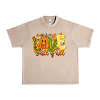 French Oak Love Fall Y'all Urban Heavy Tee - CowhideDigitalArt