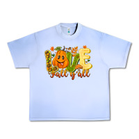 Grape Ice Love Fall Y'all Urban Heavy Tee - CowhideDigitalArt