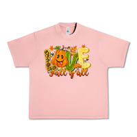 Salmon Love Fall Y'all Urban Heavy Tee - CowhideDigitalArt