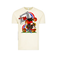 Vintage Arctic Basketball Gnome Vintage Tee - CowhideDigitalArt