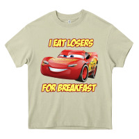 Mossy movie cartoon cars Heavy Core Tee - DesigneFamous