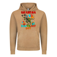 Vintage Camel grandma of the birthday boy t rex Vintage Hoodie - Artiststas